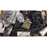 A Tray of Cable Releases and Photographic Remote Controls, Pentax, Nikon, Canon and other