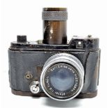 Berning Robot Rangefinder Camera, a Robot II Luftwaffen Eigentum (Air Force edition) black finish no