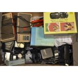 A Tray of Camera Accessories, some flash items by Metz and Agfa, a quantity of filters by