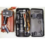 Zenit Photosniper Outfit, a complete outfit with 300mm f/4.5, 58mm f/2, filters, film canisters,