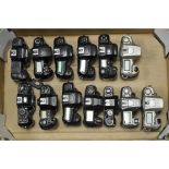 A Tray of Nikon SLR Camera Bodies, all 35mm examples, mostly F model variations with a couple of