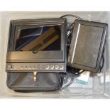 High Definition LCD Monitor, together with a 7" TFT LCD screen, various AV cables, carry cases and