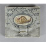 Beatrix Potter, The Story of Miss Moppet, published by Frederic Warne dated 1906 in cloth fold out