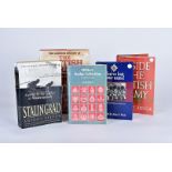 A group of military related publications and booklets, to include a signed copy of Stalingrad by