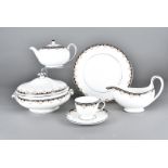 An extensive Wedgwood Medici dinner and tea service, including tureens and covers, sauce boats and