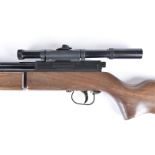 A Sharp Innova II air rifle, Japanese made, the .177 calibre air rifle with Webley 4x15 sight, AF