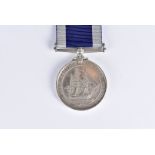 A Royal Navy Long Service and Good Conduct 2nd type medal, with Edward VII bear headed bust in