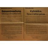 A WWII Calling for Fuel poster, the Governing Council of Judiciary is drawing the attention of the