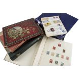 A diverse collection of British and World stamps, in several albums, loose pages and loose (parcel)