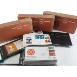 A 1960s and 1970s collection of First Day Covers, presented in seven albums and some loose, together