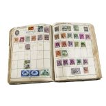 A Schoolboy collection of World stamps, in a Strand album, some late 19th century and early 20th