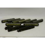 Jouef HO Gauge Trains, comprising 231C pacific and tender in green, 141R loco and tender in black,