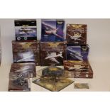 Boxed Corgi Aviation Archive, Military and civilian aircraft, some limited edition, 1:72 and1:144