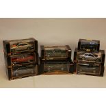 Boxed 1:18 and 1:24 Scale Maisto Models, A collection of seven Special Edition Jaguar models