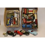 Play-worn Model Vehicles, Vintage and modern commercial and private vehicles, mostly un-boxed some