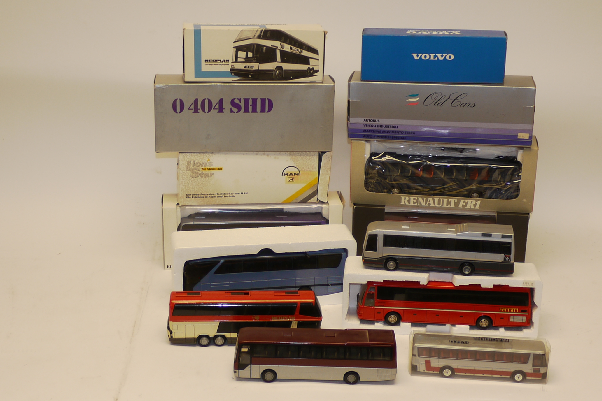 Conrad, NZG Modelle, Old Cars and Louis Surber Coaches, All boxed including, Conrad M.A.N. Coach (