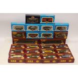 Boxed Airfix/GMR OO Gauge Freight Stock, twenty-seven assorted 4-wheel vans, open wagons and