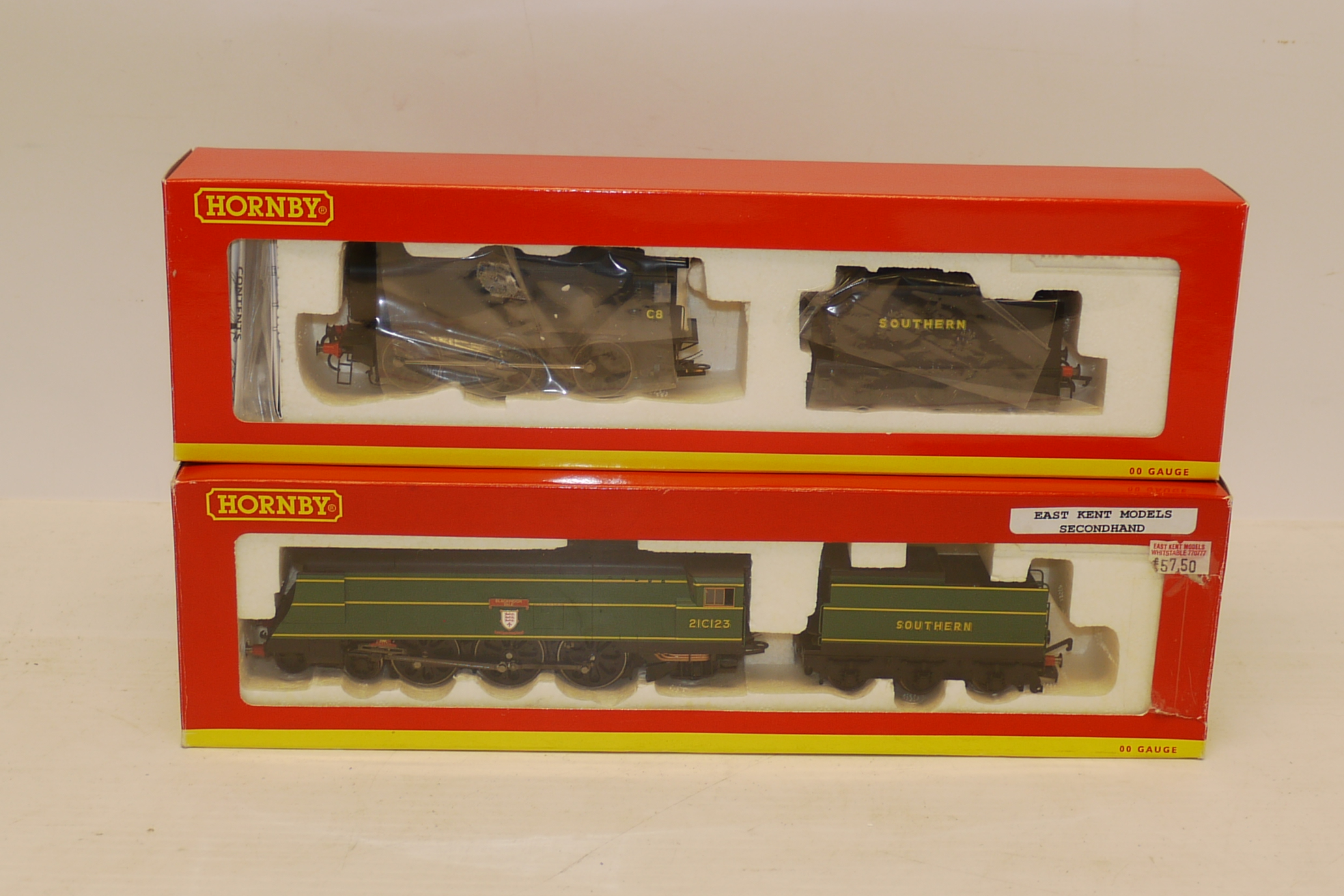 Hornby (China) OO Gauge Bullied Steam Locomotives, comprising West Country 4-6-2 'Blackmoor Vale'
