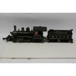 A Bachmann Spectrum American Gauge 1 'Consolidation' Steam Locomotive, an outside-framed 2-8-0