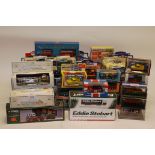 Boxed Diecast Model Vehicles, A collection of vintage commercial and private vehicles, comprising