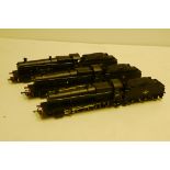 Hornby 00 Gauge BR black Class 28xx 2-8-0 Locomotives and tenders three examples No 2857, G (6