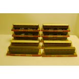 Graham Farish 00 Gauge Coaches, SR (6), LNER teak style (4), all in original bubble packs, E,