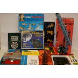 Meccano, Fischer Technik, Joustra and Others, A collection of 1980s Meccano including military