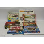 Victory Jigsaws, Model Kits and Others, Boxed Victory Jigsaws including Flying Scotsman, Good