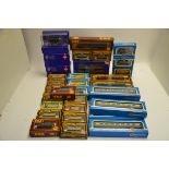 Mainline Airfix Heljan Wrenn 00 Gauge Coaches and Wagons, Airfix BR Inter-City blue grey coaches (