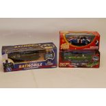 Boxed 1:18 Scale Film Models, A collection of three comprising, Austin Powers Shaguar by Joyride,