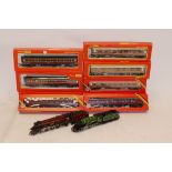 Hornby (Margate) OO Gauge LMS/LNER Steam Tender Locomotives and Coaching Stock, comprising unboxed