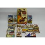 Airfix Figural Model Kits, A boxed collection including 1:12 scale Bengal Lancer, thirteen, 54mm