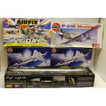Hawk and Airfix Model Kits, A boxed group including Hawk 1:245 scale 70816 Graf Zeppelin (in