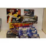 Boxed Star Wars Toys by Hasbro and Micromachines and others, Star Wars Episode 1 Naboo Fighter (