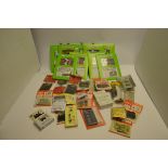 00 and HO gauge Accessories, including Bachmann HO Gauge Gandy Dancer, Metcalfe Building Kits (9),