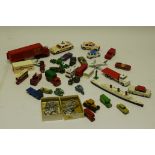 Matchbox Lesney, Triang Minic and Others, Play-worn examples including Matchbox Routemaster No5,