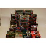 Exclusive First Editions, A boxed collection of 1:76 scale vintage and modern buses and coaches,