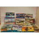Revell, Artiplast and Esci Model Kits, A boxed collection including 1:48 scale and smaller vintage