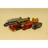 Play-Worn Dinky Toys and Supertoys Commercials, Comprising post-war Bedford 'Delivery Service' car