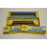 Piko HO Gauge Diesel Locomotives, DB maroon BR130 005-2, BR110 025-4 and green with white stripes