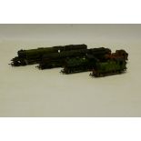 Triang Hornby OO Gauge Steam Locomotives, including LNER green 'Flying Scotsman', BR green '