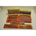 Hornby 00 Gauge (Margate and China) Coaches, Margate various SR 6), BR crimson and cream (1) and GWR
