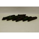 Triang Hornby OO Gauge Steam Tender Locomotives, the majority repainted or modified, including green