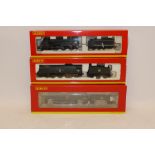 Hornby (China) OO Gauge Boxed ex-SR Steam Locomotives, comprising R2221 BoB class 'Tangmere' no