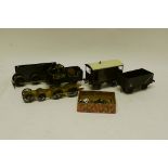 Bassett-Lowke and Other O Gauge Rolling Stock Items, including B-L 6-coupled electric mechanism (