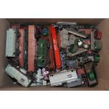 Triang OO Gauge 4-wheeled Wagons, including a large group of 40+ open wagons (4 by Trackmaster) with