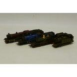 Triang/Hornby OO Gauge Pre-grouping Steam Locomotives, comprising Caledonian 'single' no 123, GWR '