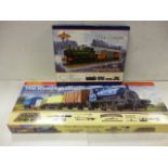 Hornby and Bachmann 00 Gauge Train Sets, Hornby R1101 'The Blue Highlander' comprising CR blue 0-4-0