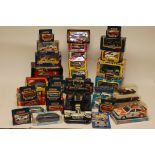Burago Competition Cars and Others, All boxed, including 1:25 scale Burago Peugeot 205 T 16 (0124)