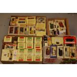 Boxed Lledo Models, Mostly Days Gone By, vintage private and commercial vehicles all in original